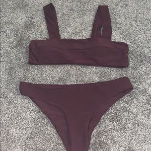 Dark Purple Bikini